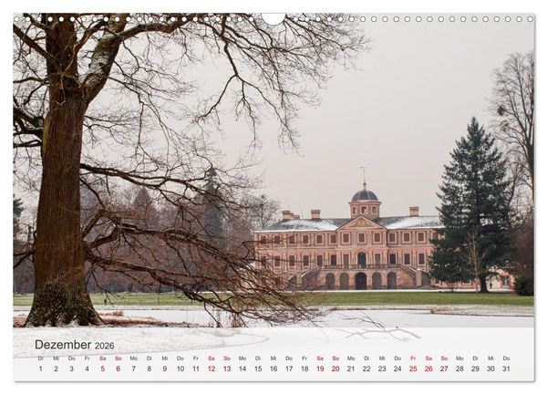Produktbild: Schloss Favorite &ndash; Ein Park im Wandel der Jahreszeiten (Wandkalender 2026 DIN A3 quer), CALVENDO Monatskalender