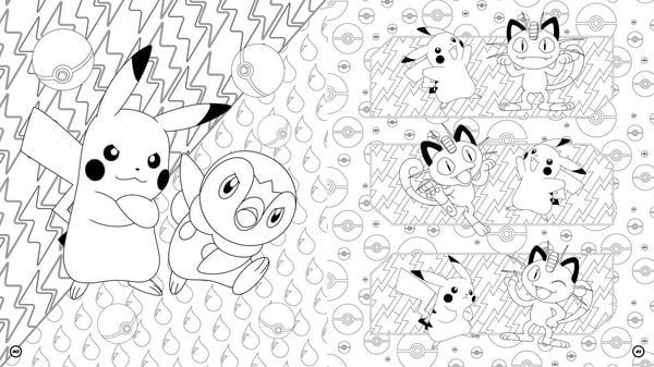 Produktbild: POKMON COLOURING PB