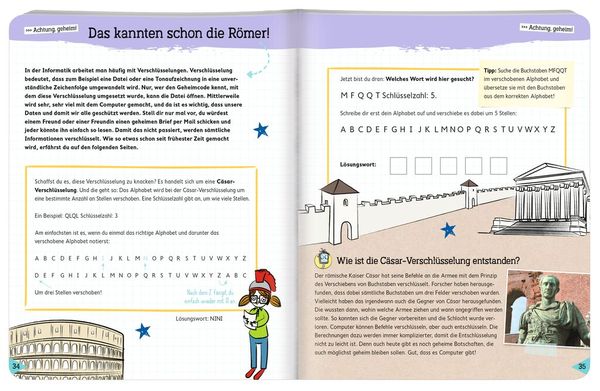 Produktbild: Moses. - PhänoMINT Das große Informatik-Rätselbuch