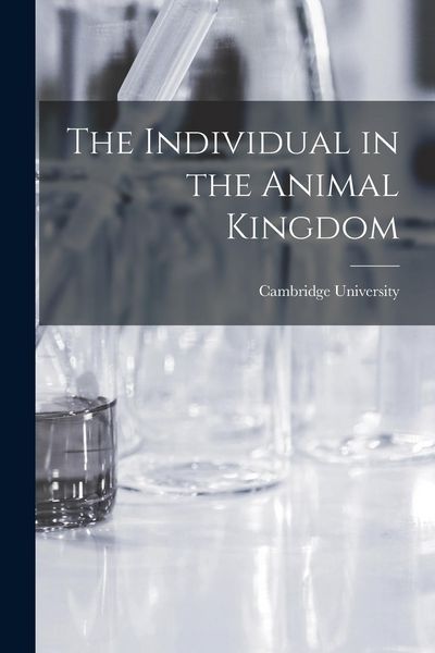 Produktbild: The Individual in the Animal Kingdom