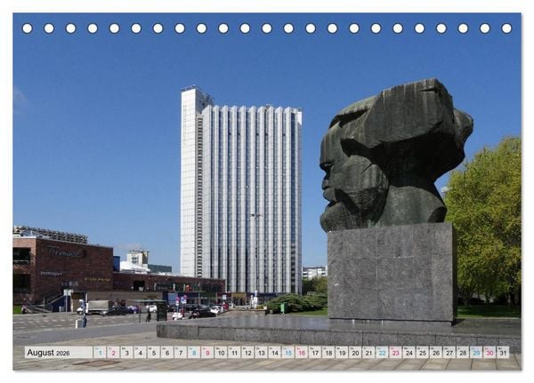 Produktbild: Chemnitz und Umgebung (Tischkalender 2026 DIN A5 quer), CALVENDO Monatskalender