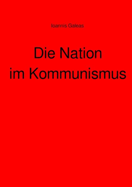 Produktbild: Die Nation im kommunismus