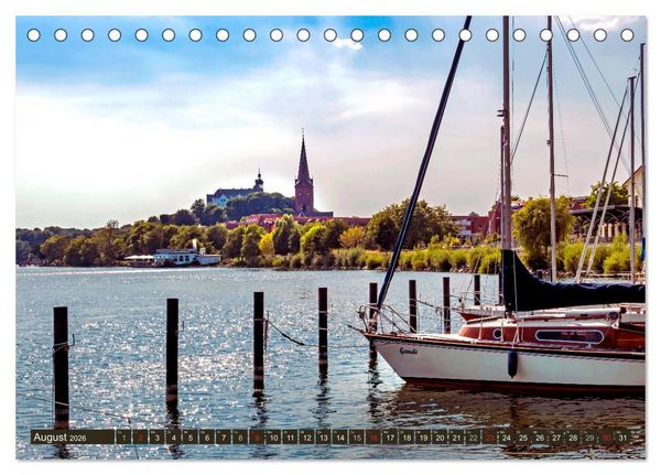 Produktbild: Holsteinische Schweiz - F&uuml;nf-Seen-Landschaft (Tischkalender 2026 DIN A5 quer), CALVENDO Monatskalender