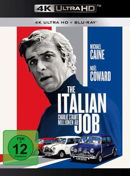 Produktbild: The Italian Job - Charlie staubt Millionen ab (4K Ultra HD) (+ Blu-ray)