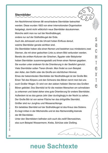 Produktbild: Neue Lesetandems und chorisches Lesen 3. Klasse