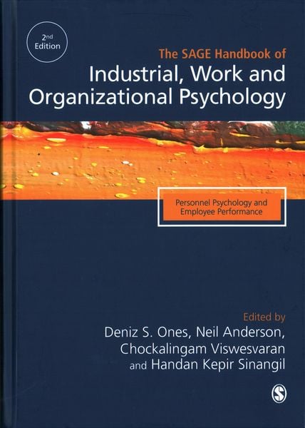 Produktbild: The SAGE Handbook of Industrial, Work & Organizational Psychology