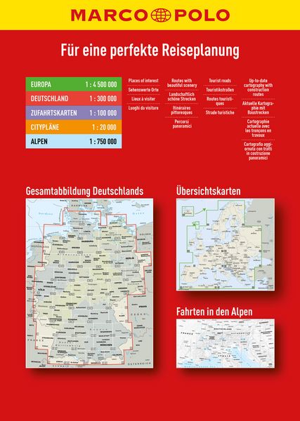 Produktbild: MARCO POLO Stra&szlig;en & Reisen 2027/2028 Deutschland 1:300.000