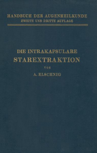 Produktbild: Die Intrakapsulare Starextraktion