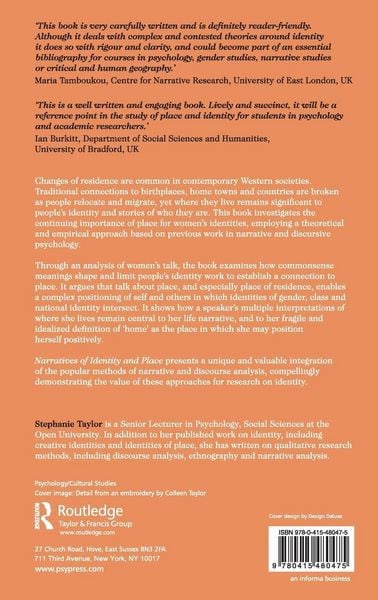 Produktbild: Narratives of Identity and Place