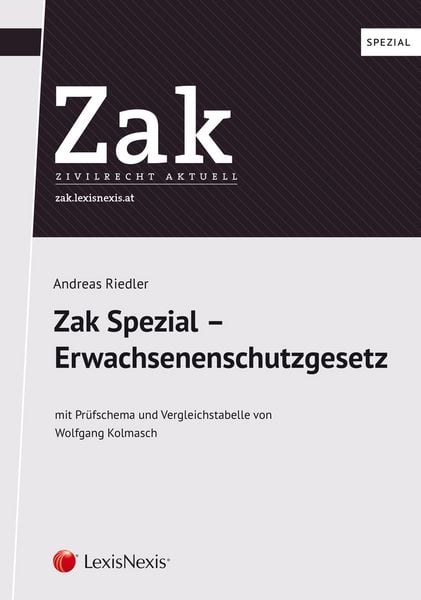 Produktbild: Zak Spezial: Erwachsenenschutzgesetz