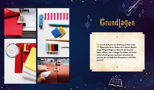 Produktbild: Die N&auml;hschule f&uuml;r Potterheads
