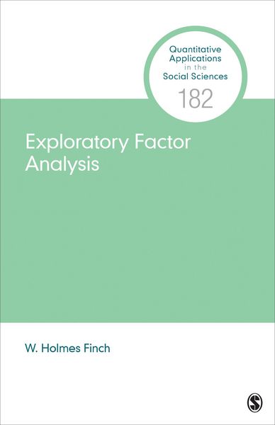Produktbild: Finch, H: Exploratory Factor Analysis