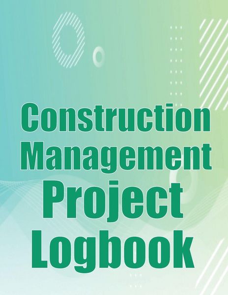 Produktbild: Construction Management Project Logbook