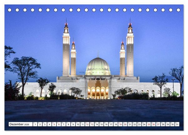 Produktbild: Oman - Perle des Orients (Tischkalender 2026 DIN A5 quer), CALVENDO Monatskalender