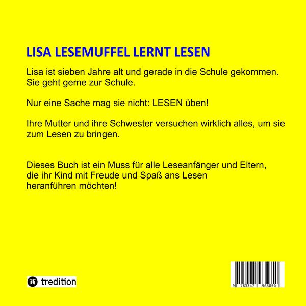Produktbild: Lisa Lesemuffel lernt lesen