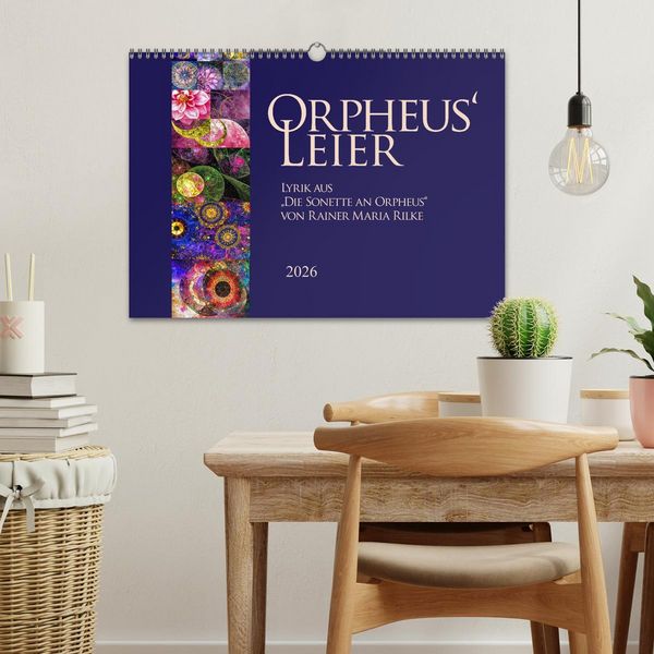 Produktbild: Orpheus' Leier (Wandkalender 2026 DIN A3 quer), CALVENDO Monatskalender