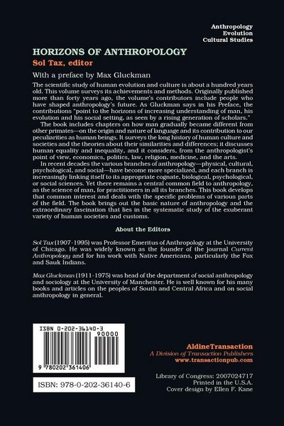 Produktbild: Horizons of Anthropology
