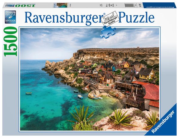 Ravensburger - Popey Village, Malta, 1500 Teile