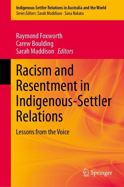 Produktbild: Racism and Resentment in Indigenous-Settler Relations