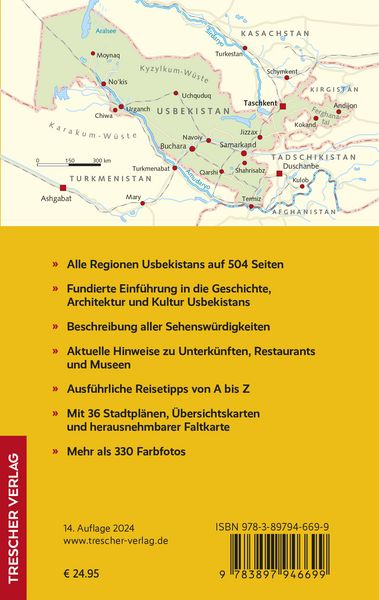 Produktbild: TRESCHER Reisef&uuml;hrer Usbekistan