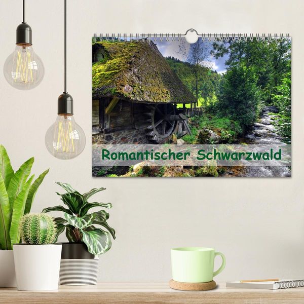Produktbild: Romantischer Schwarzwald (Wandkalender 2026 DIN A4 quer), CALVENDO Monatskalender