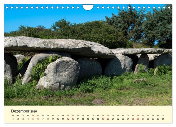 Produktbild: Einzigartige C&ocirc;te Granit Rose (Wandkalender 2026 DIN A4 quer), CALVENDO Monatskalender