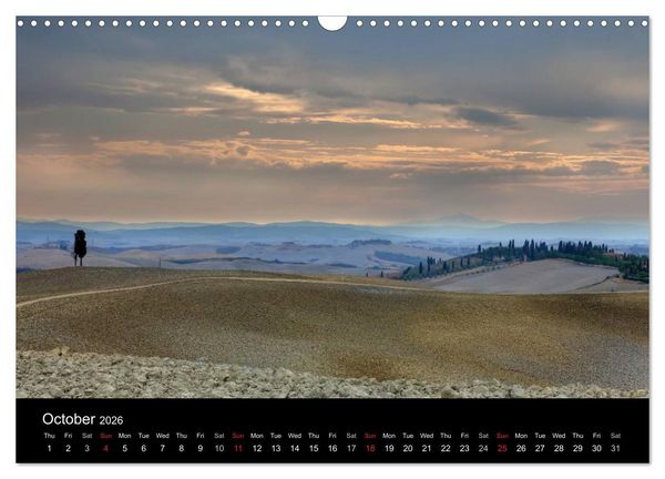 Produktbild: Tuscany (Wall Calendar 2026 DIN A3 landscape), CALVENDO 12 Month Wall Calendar