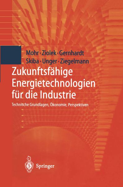 Produktbild: Zukunftsf&auml;hige Energietechnologien f&uuml;r die Industrie