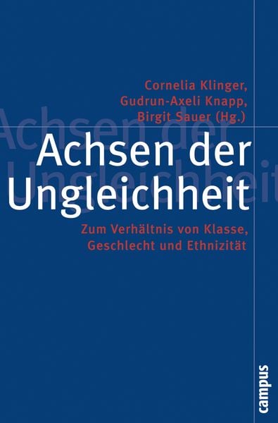 Achsen der Ungleichheit, Taschenbuch von Brigitte Aulenbacher , Regina Becker-Schmidt , B, Campus, 9783593384764