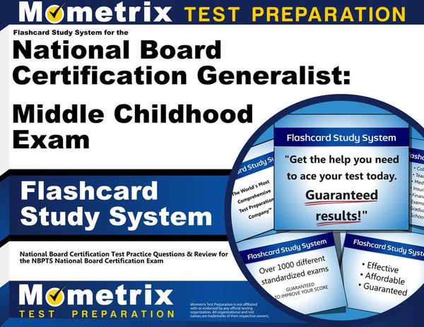 Produktbild: Flashcard Study System for the National Board Certification Generalist: Middle Childhood Exam