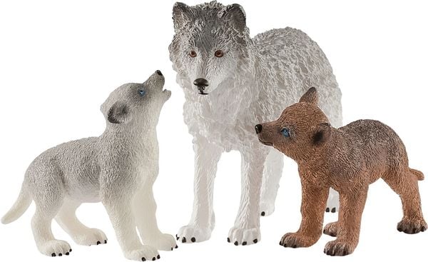 Produktbild: Wolfsmutter mit Welpen