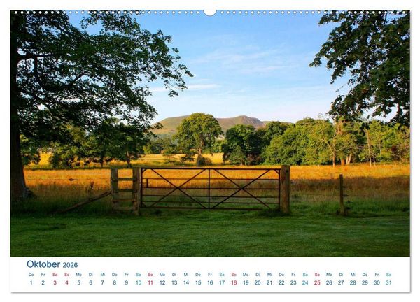 Produktbild: Schottlands S&uuml;den 2026. Impressionen zwischen Edinburgh, Loch Ness und Isle of Skye (Wandkalender 2026 DIN A2 quer), CALVENDO Monatskalender