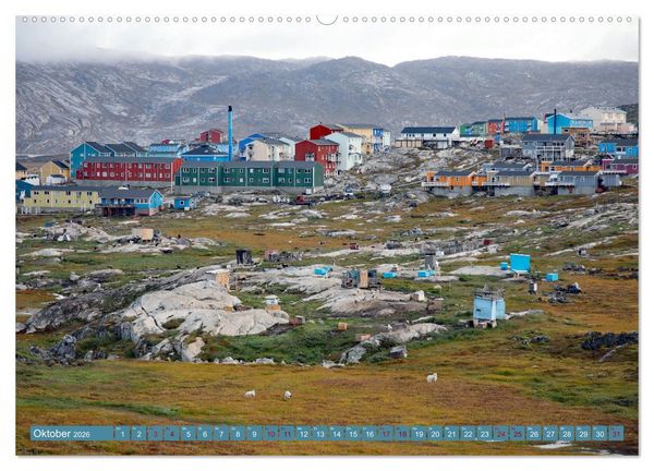 Produktbild: Zu Besuch bei den Inuit (Wandkalender 2026 DIN A2 quer), CALVENDO Monatskalender