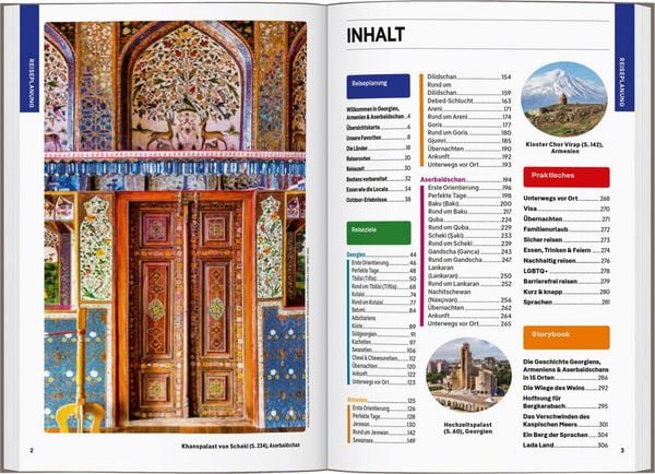 Produktbild: LONELY PLANET Reisef&uuml;hrer Georgien, Armenien & Aserbaidschan