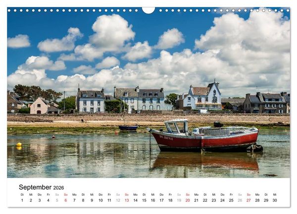 Produktbild: Bretonische Impressionen (Wandkalender 2026 DIN A3 quer), CALVENDO Monatskalender
