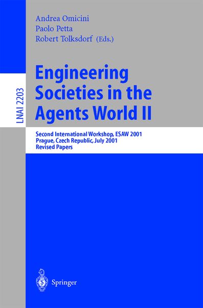 Produktbild: Engineering Societies in the Agents World II