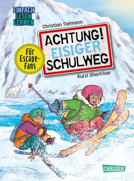 Achtung!: Eisiger Schulweg, Gebundene Ausgabe von Christian Tielmann, Carlsen, 978-3-551-69129-3