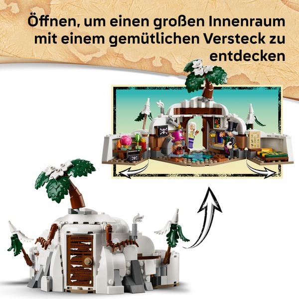 Produktbild: LEGO ONE PIECE 75641 Doc Baders Versteck, Spielzeug ab 9 Jahren