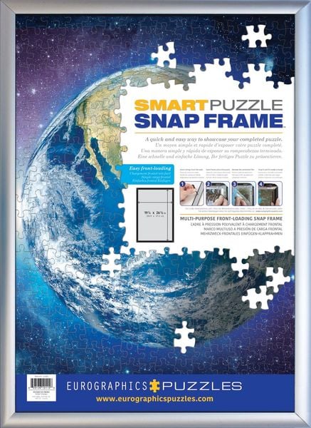 Puzzle Zubehör - Snap Frame - Silver