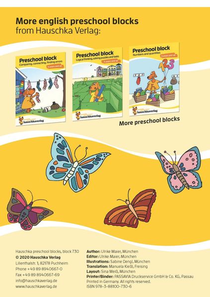 Produktbild: Kindergarten Activity Book from age 4 years - Starting school Activity Book - for kids, boy and girl
