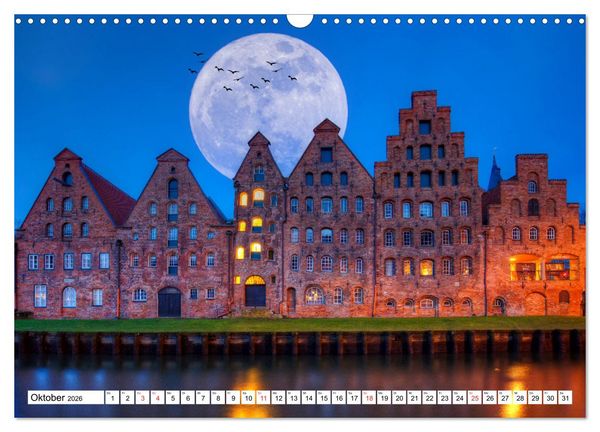 Produktbild: Europas St&auml;dte und D&ouml;rfer (Wandkalender 2026 DIN A3 quer), CALVENDO Monatskalender