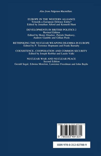 Produktbild: British Defence Policy