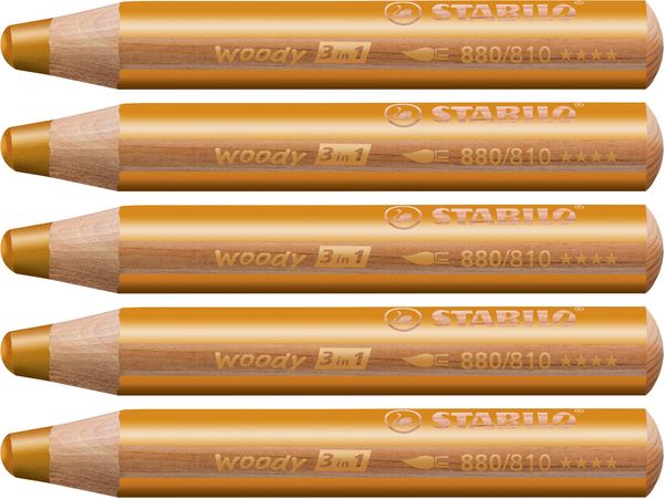 Produktbild: STABILO Aquarellbuntstift woody 3 in 1