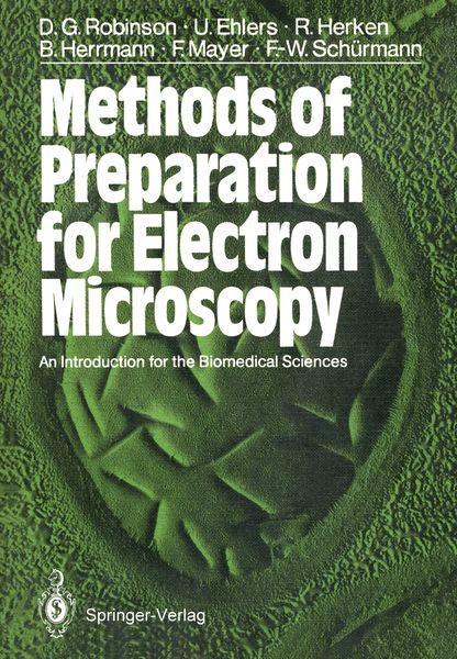 Produktbild: Methods of Preparation for Electron Microscopy