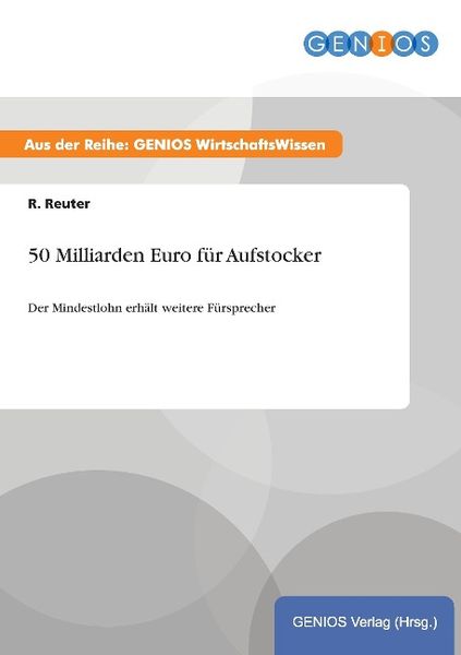 Produktbild: 50 Milliarden Euro f&uuml;r Aufstocker