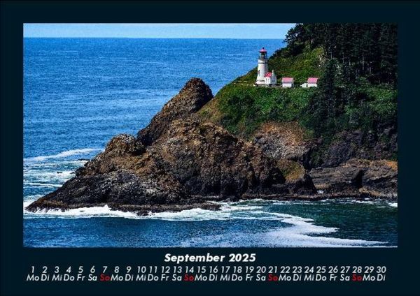 Produktbild: Landschaftskalender 2025 Fotokalender DIN A5