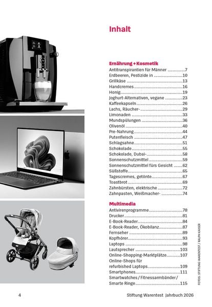 Produktbild: Stiftung Warentest Jahrbuch 2026