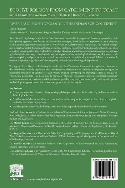 Produktbild: River Basin Ecohydrology in the Indian Sub-Continent