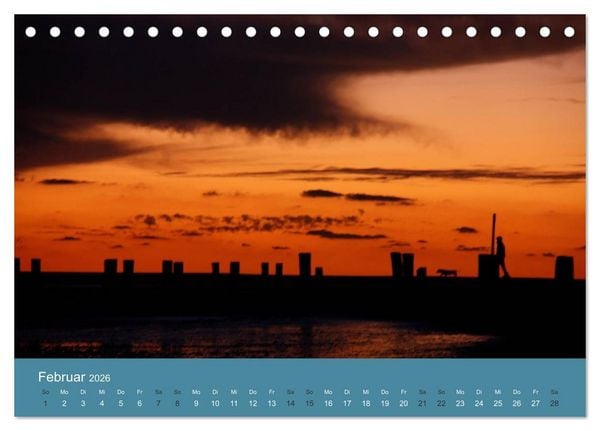 Produktbild: F&ouml;hr 2026. Portr&auml;t einer Insel (Tischkalender 2026 DIN A5 quer), CALVENDO Monatskalender