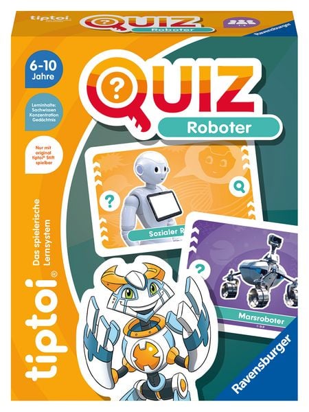 Produktbild: tiptoi&reg; Quiz Roboter - ab 6 Jahre